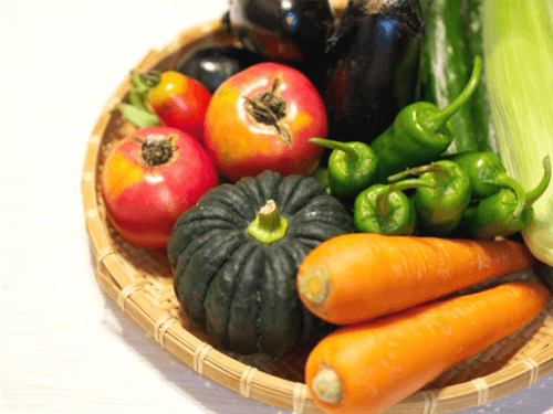 緑黄色野菜は中身まで色がついている野菜を指す
