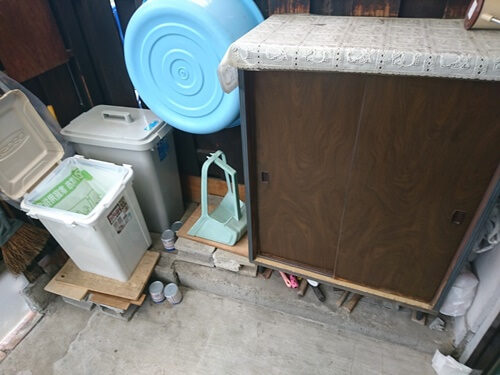 茨木市内の自宅の不用品回収　トリプルエス